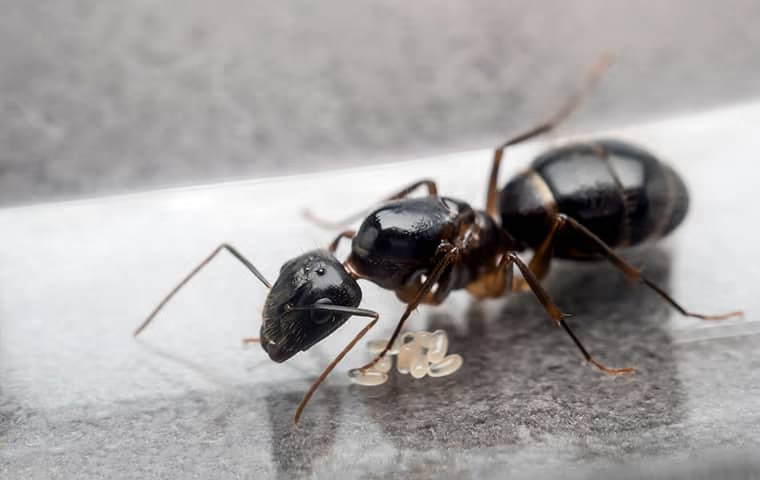 black ant in the central valley